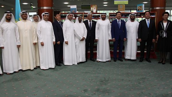 During the visit, the Kazakh delegation invited Dubai Culture to participate in ‘Expo 2017 Astana’, which will take place in the Republic of Kazakhstan this year. During the visit, the Kazakh delegation invited Dubai Culture to participate in ‘Expo 2017 Astana’, which will take place in the Republic of Kazakhstan this year.