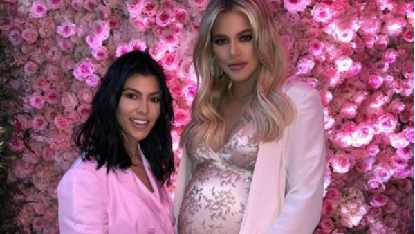 Taking to her Instagram account, the 33-year-old beauty uploaded photographs of her pink-themed shower, featuring balloons and elephant statues (Source: khloekardashian - Instagram)