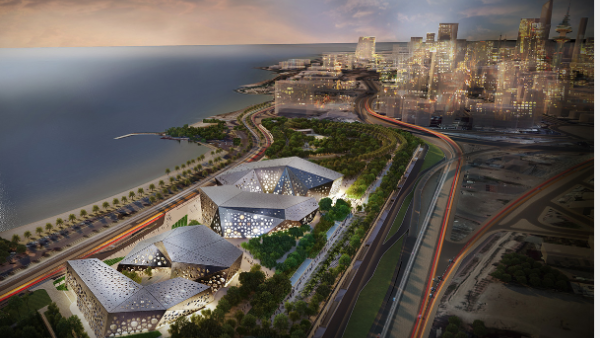 The cultural centre includes a performing arts centre, music centre,  concert halls, cinemas, conference centre, historical documents centre as well as libraries, parks, and fountains. (SSH)