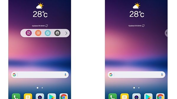 LG V30 Floating Bar LG V30 Floating Bar