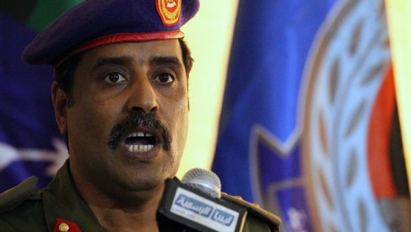 المتحدث الرسمي باسم القوات المسلحة العربية الليبية العقيد أحمد المسماري