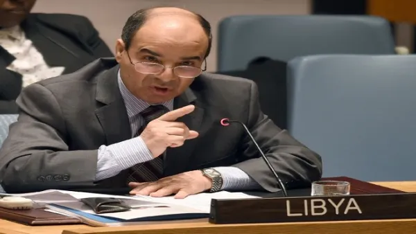 مبعوث ليبيا الدائم لدى الأمم المتحدة إبراهيم الدباشي