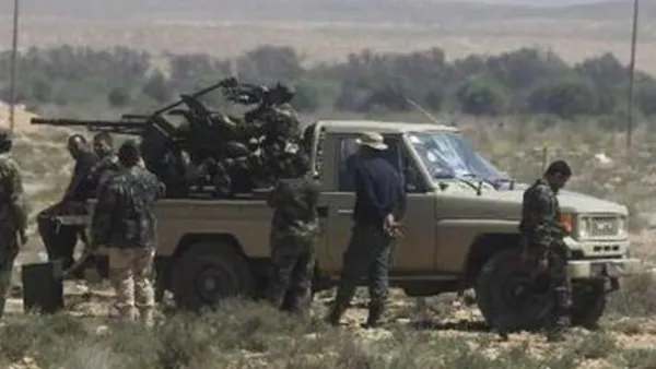 قوات تابعة للقذافي في غرب ليبيا