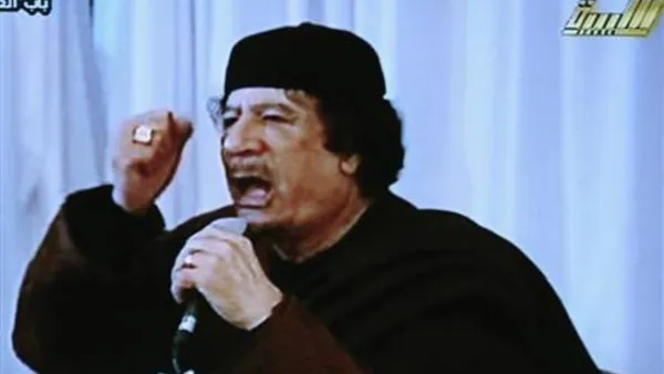 معمر القذافي