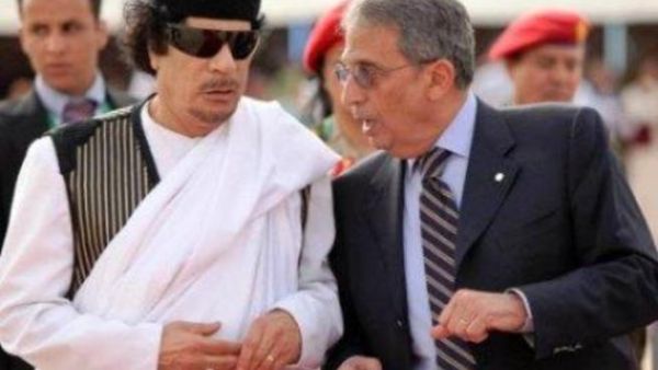 Gaddafi and Moussa