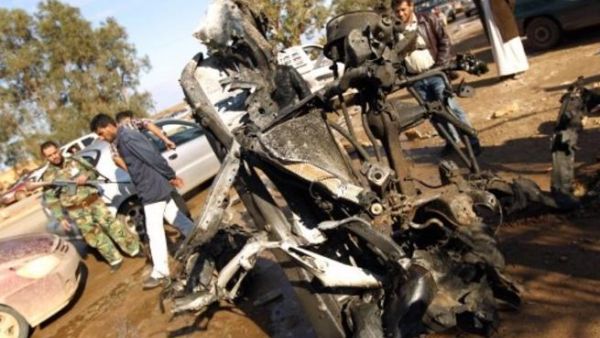 Suicide bombers targeted an army checkpoint outside of Benghazi earlier this week (Abdullah Doma/AFP)