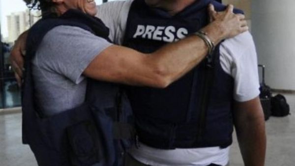 صحفيون أجانب في العاصمة طرابلس