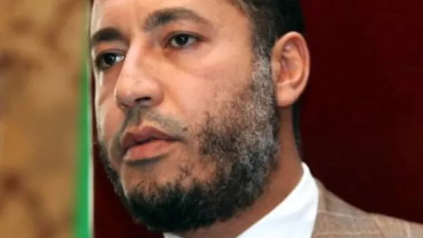 الساعدي نجل الزعيم الليبي الراحل معمر القذافي 