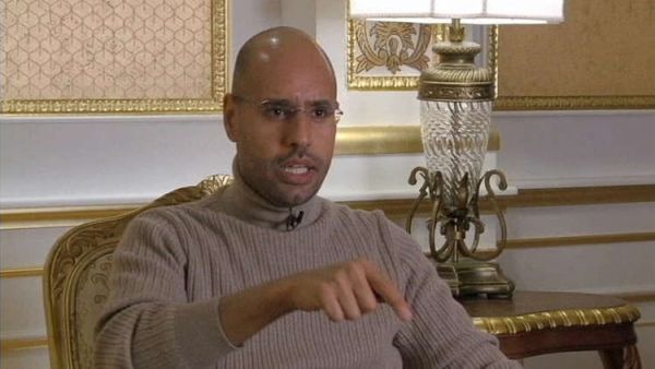 سيف الإسلام نجل الزعيم الليبي معمر القذافي