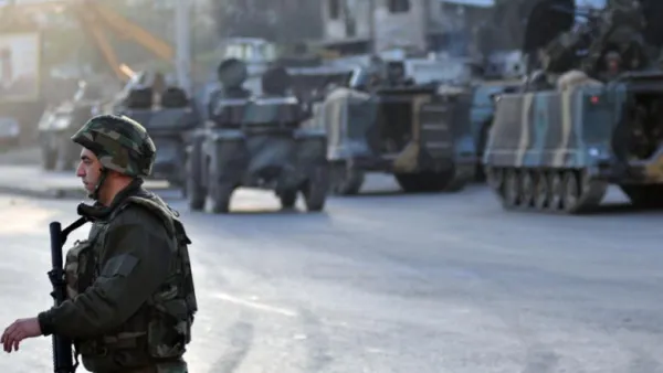 The Lebanese army shelled jihadi positions deep in the outskirts, which comprise an area of around 400 square kilometers. (AFP/File)