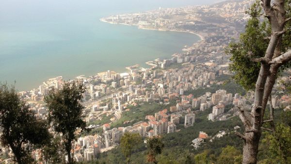 Overlooking the Jounieh bay. (Facebook/ Issa Dababneh)