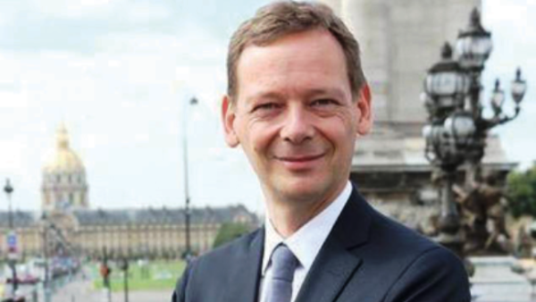 French Ambassador to Lebanon Emmanuel Bonne. (Twitter)