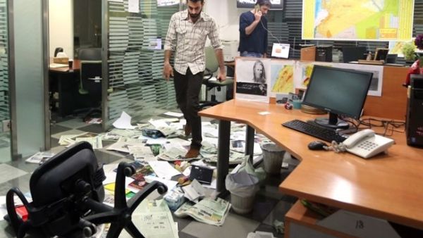 The alleged culprits were previously arrested for riots during trash protests.  (Photo courtesy of The Daily Star/Hasan Shaaban)
