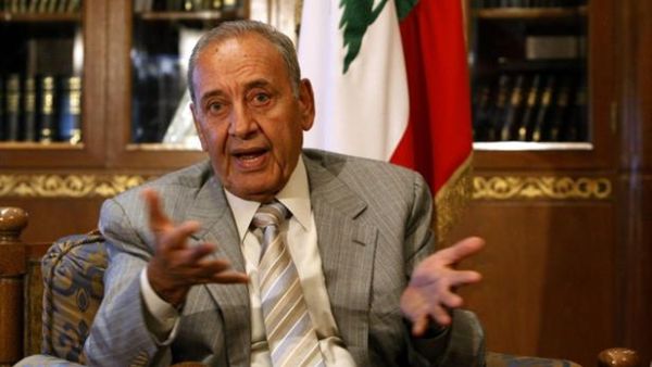 Speaker Nabih Berri looks forward to a big Shiite share in the next Lebanese parliament. (AFP/File Photo)