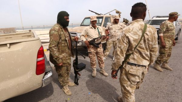 Libyan security forces are increasing their numbers and patrols as violence continues to sweep the country. (AFP/Mahmud Turkia)