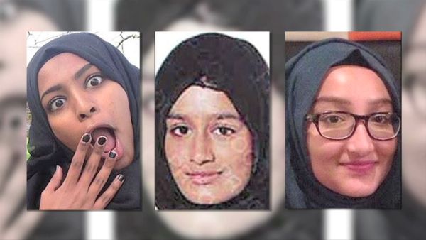 Some of the London schoolgirls who fled their country to join ISIS. (APCO Worldwide)