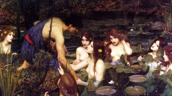 The Manchester Art Gallery received criticism earlier this year after removing from display an 1896 painting by John William Waterhouse depicting seven topless nymphs luring a man into a pond (Shutterstock/File Photo)