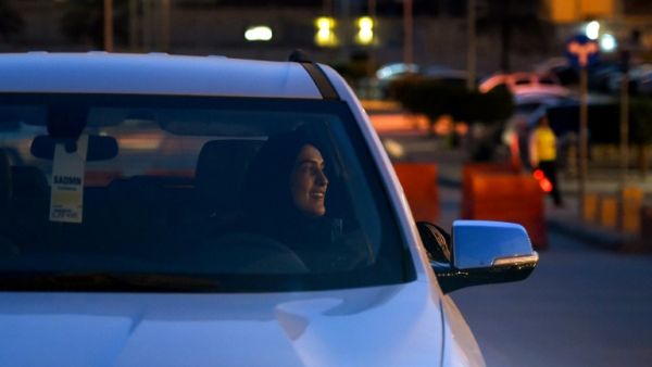 Ten Saudi women received their driving licenses for the first time preparing for June 24, when the ban lifting will start taking effect. (AFP/File Photo)
