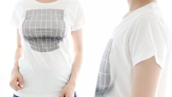 3D breast ilusion (Twitter)