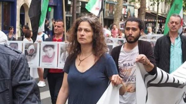 May Scaff, (1969-2018) was announced dead on Monday in her house in exile. She is suspected of being assassinated by the Assad regime due to her activism in the Syrian Revolution 2011. (Twitter)