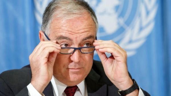 UN humanitarian coordinator for Syria Panos Moumtzis (Twitter)