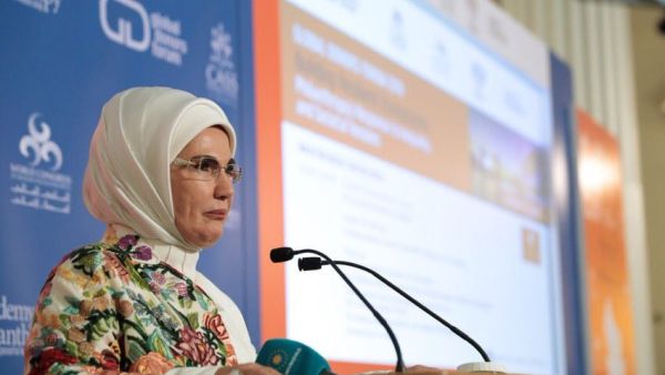 Turkey's First Lady Emine Erdogan  (Twitter)