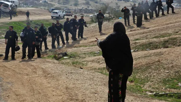 What Bedouin village are next to be demolished after Khan al-Ahmar? (Twitter)