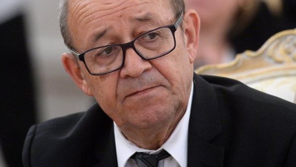 French Foreign Minister Jean-Yves Le Drian (Twitter)