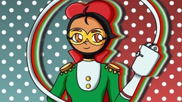 Emara, the first Emirati female superhero )Twitter)