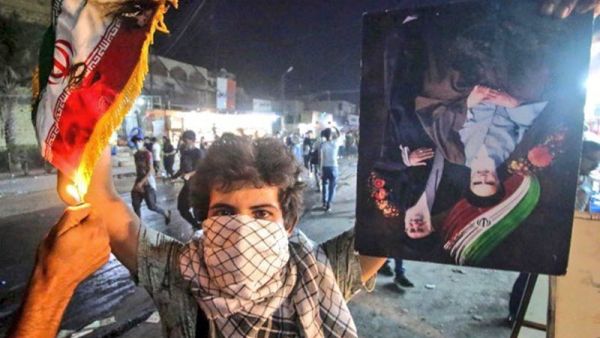 Protest in Basra (Twitter)