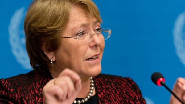 Michelle Bachelet United Nations' human rights chief (Twitter)