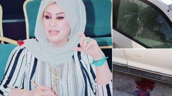 Suaad Al Ali, a human rights activist and a mother of four, was shot dead in Basra, Tuesday. (SocialMedia)