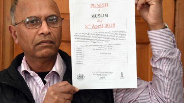 Punish a Muslim Day' letter writer David Parnham pleads guilty (Twitter)
