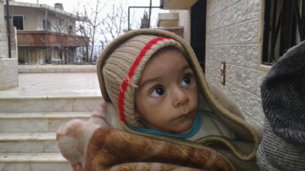 Over 40,000 people are facing starvation in Madaya, Syria. (Twitter)