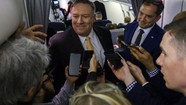 Pompeo will tour Middle East capitals next week in an effort to shore up crucial alliances strained by the Yemen war, US plans to exit Syria and the murder of journalist Jamal Khashoggi. (AFP)