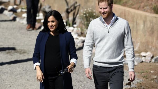 Duke of Sussex, and Meghan, Duchess of Sussex, tour the ‘Education For All’ boarding house on February 24, 2019. (AFP/ File Photo)