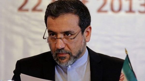 Iranian Deputy Foreign Minister for Political Affairs Abbas Araqchi speaking in Tehran, Iran. (AFP/Atta Kenare)