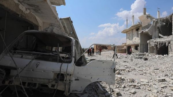 Idlib in ruins (AFP/ File Photo)