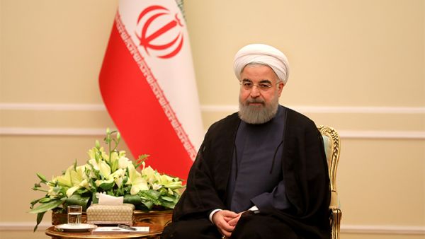 President Rouhani, pictured in Tehran on November 6. (AFP/File)