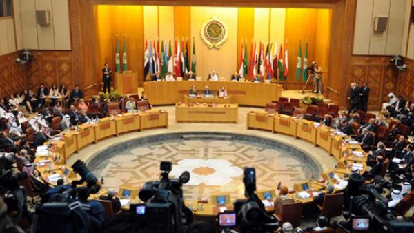 The Arab League meeting over Syria. (AFP/Mohamed Hossam)