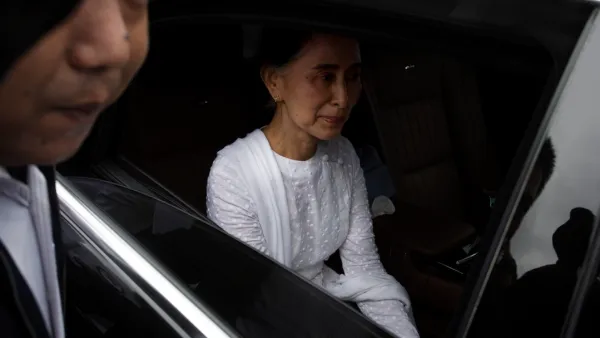 The statement from Suu Kyi's office comes as more people, including human rights activists, are calling on the de facto leader of Myanmar to return her Nobel prize. /AFP