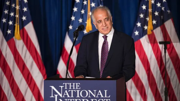 US peace envoy Zalmay Khalilzad. (AFP/ File Photo)