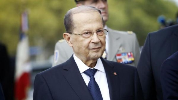 Lebanese President Michel Aoun. (AFP/ File)