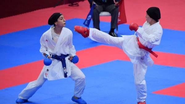Women's category karate of the 2018 Asian Games Jakarta. (Shutterstock/ File Photo)