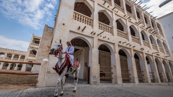 A man riding an Arab horse. (Shutterstock/ File Photo)