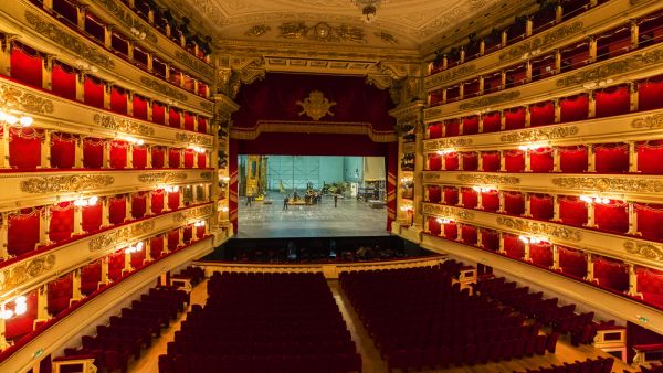 Main concert hall of Teatro alla Scala, an opera house in Milan, Italy. Opened in 1778. (Shutterstock/ File Photo)