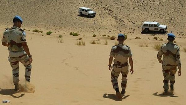 عناصر من القوات الأممية في الصحراء الغربية