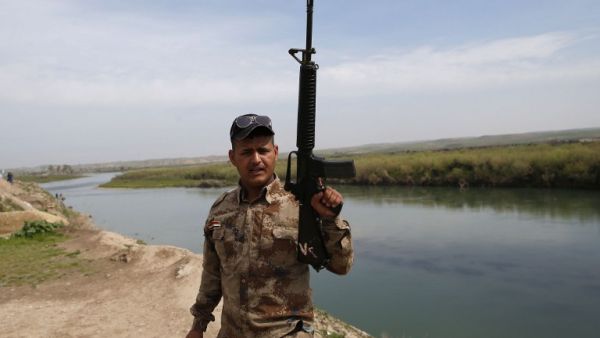 "The bodies had gunshot wounds," Rapid Response Forces officer, lieutenant Karim al-Nuaimi. (AFP)  "The bodies had gunshot wounds," Rapid Response Forces officer, lieutenant Karim al-Nuaimi. (AFP)
