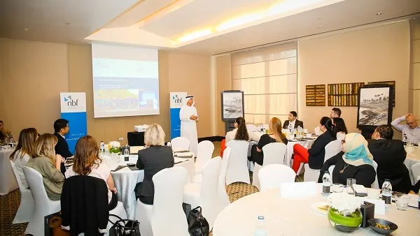 During the LinkedIn Breakfast.