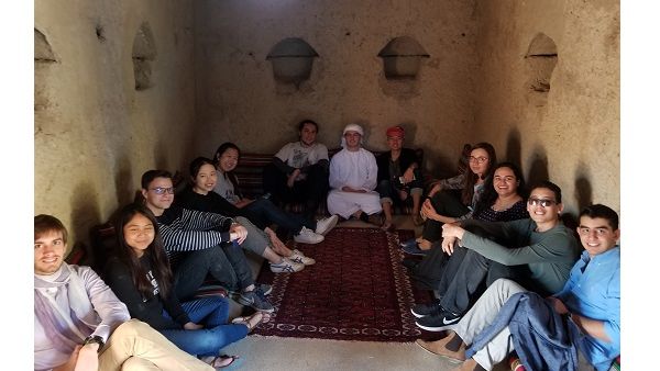 NYUAD students during J-Term